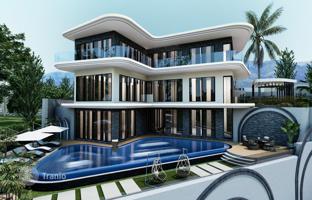 4-bedroom villa 450 m² in Tepe. Price on request