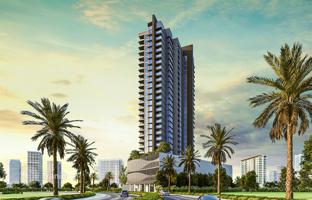 New residence CENTURY with a swimming pool in the prestigious area of Business Bay, Dubai, UAE for From $231,000