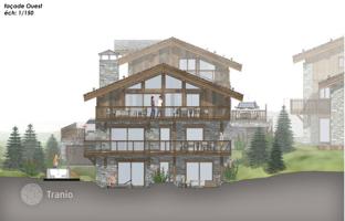 Duplex apartment with terraces, a lounge area and a view of the mountains, Saint-Martin-de-Belleville, France for 1,428,000 €