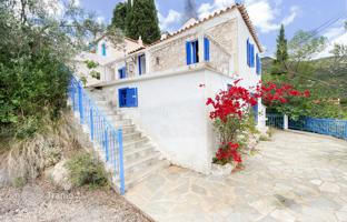 Two-level house with a garden and sea views in Tyros, Peloponnese, Greece. Price on request