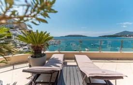 Three-bedroom penthouse on the first line from the beach in Rafailovici, Budva, Montenegro for $482,000