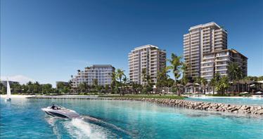 New Bay Grove Residences with an access to the beach in the modern and picturesque area of Dubai Islands, Dubai, UAE