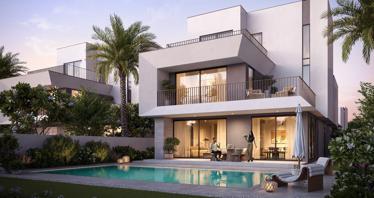 New complex of villas Montura with swimming pools, a mini golf and stables, Grand Polo Phase 1, Dubai, UAE