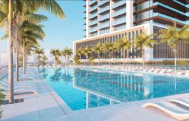 Duplex apartments in the new high-rise Auresta Residence with swimming pools, lounge areas and gardens, JVC, Dubai, UAE for From $863,000