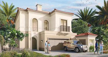 Guarded residence Toledo with parks and swimming pools in Zayed City, Abu Dhabi, UAE