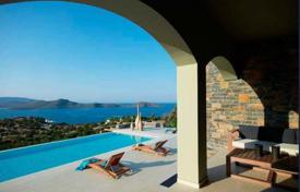 New sea view villa with a swimming pool near the beach, Elounda, Greece for 14,700 € per week