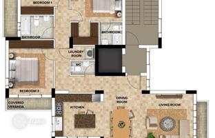 3-bedroom apartment in new building in Limassol for 500,000 €