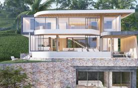 Three-storey villa with large rooms, terraces, garden, swimming pool, Koh Samui, Thailand for 1,024,000 €