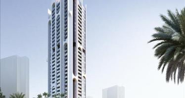 Modern Elbrus Residence with a swimming pool close to Jumeirah Beach, JVT, Dubai, UAE