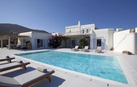 Traditional snow-white villa 200 meters from the beach, Mykonos, Aegean Islands, Greece for 16,000 € per week
