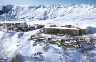 New residence with a swimming pool, a restaurant and a kids' club in the popular ski resort of Gudauri, Georgia for From $119,000