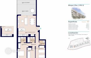 3-bedroom apartment 115 m² in Denia for 395,000 €