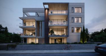 New residence with a swimming pool close to a beach, in the center of Paphos, Cyprus