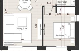 1-bedroom apartment 74 m² in Mesa Geitonia for 302,000 €