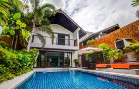 Equipped villa with a garden, terraces and a swimming pool, 300 meters from the beach, Koh Samui, Thailand for $3,400 per week