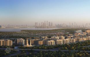 Residential complex Riviera II with a swimming pool and a garden close to the beach and the golf course, MBR City, Dubai, UAE for From $325,000