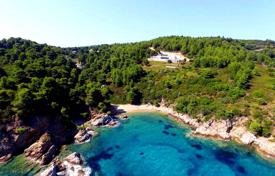 Two-storey villa with a private secluded beach, a swimming pool and picturesque views, Skiathos Island, Greece for 29,400 € per week