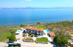 Three villas with pools just 30 m from the sea in Peloponnese, Greece for 1,650,000 €