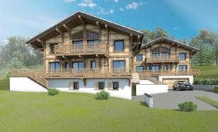 New chalet with a picturesque view close to the center of Combloux, France for 1,790,000 €