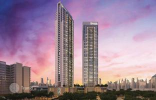 New complex of furnished apartments Maimoon Gardens with a swimming pool, a waterfall and sports grounds, JVC, Dubai, UAE for From $327,000