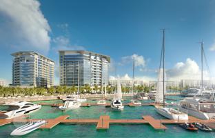 New complex of apartments Bay Residence with swimming pools and a shopping mall, Yas Island, Abu Dhabi, UAE for From $1,003,000