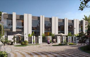 Bianca Townhouses — luxury residence by Reportage Properties with swimming pools and green areas in Dubailand for From $425,000