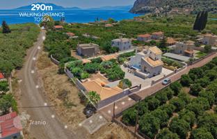 Four-level villa with a large plot near the sea in Epidaurus, Peloponnese, Greece for 680,000 €