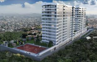 Residential complex with a swimming pool, meeting rooms and a spa area near a metro station, Istanbul, Turkey for From 9,591,000 TRY