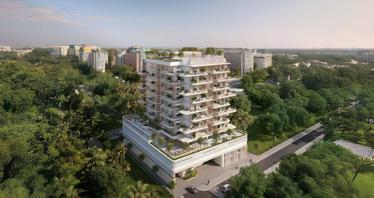 Furnished apartments in Sunset Bay Four residential complex, Dubai Islands, UAE