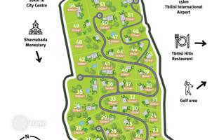 Land plot near golf courses and the center of Tbilisi, Georgia for $300,000