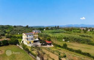 Three-storey house with a large plot, barbecue area, and parking in the Peloponnese, Greece for 450,000 €