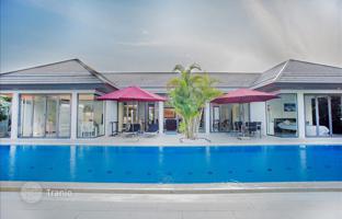 Villa with a swimming pool and a view of the mountains in the picturesque area of Rawai, Phuket, Thailand for $615,000