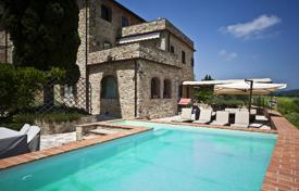Two-level apartment with an independent entrance, a garden and a swimming pool in a luxury restored castle with vineyards, Siena, Italy for 2,800,000 €