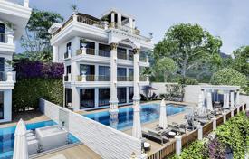 Houses with Sea and City View in Tepe, Alanya for $1,251,000