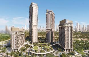 Mirdad Towers contemporary residential complex in Motor City district, Dubai, UAE for From $437,000