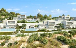 Complex of villas with swimming pools and view of the sea, Tsada, Cyprus for From 650,000 €