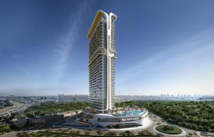 New VELOS Residence with a swimming pool, a co-working space and fitness areas close to highways, Motor City, Dubai, UAE for From $220,000