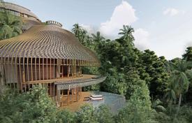 New villa with a swimming pool in a luxury comfortable residence with hotel services, Ubud, Bali, Indonesia for $266,000