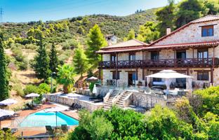 Furnished three-level villa with a pool and panoramic sea views, Peloponnese, Greece for 550,000 €