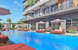 New apartments in a residence with swimming pools, a cinema and a garden, Avsallar, Turkey. Price on request