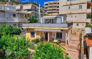 Modern furnished house with a sea view, a garden and a parking in Tolo, Peloponnese, Greece. Price on request