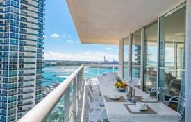 Two-bedroom apartment with views of the ocean, city and port in Miami Beach, Florida, USA for 2,096,000 €