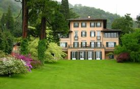 Villa of the XIX century with a pier and a huge plot in Menaggio, Lake Como, Lombardy, Italy. Price on request