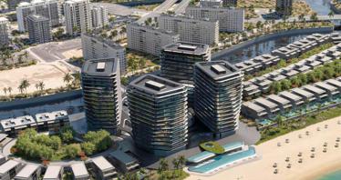New residence with a private beach, a yacht club and a marina, Abu Dhabi, UAE