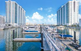 Furnished two-bedroom apartment on the ocean shore in Aventura, Florida, USA for $1,180,000