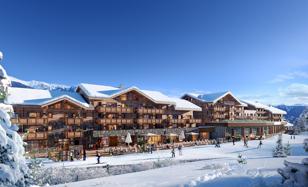 New apart-hotel with SPA right next to the ski lift in Courchevel, Alps, France for From 495,000 €