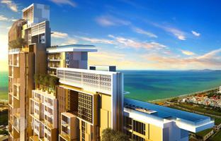 Luxury high-rise complex in the heart of Jomtien Beach, Pattaya, Thailand for From $107,000