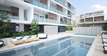 New residence with a swimming pool at 500 meters from the beach, Kato Paphos, Cyprus