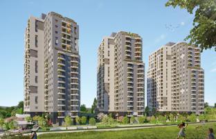 Quality apartments at affordable prices in a new residential complex, Istanbul, Turkey for From 13,604,000 TRY