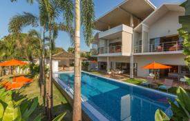 Furnished villa with terraces and a swimming pool, 300 meters from the beach, Samui, Thailand for 5,200 € per week